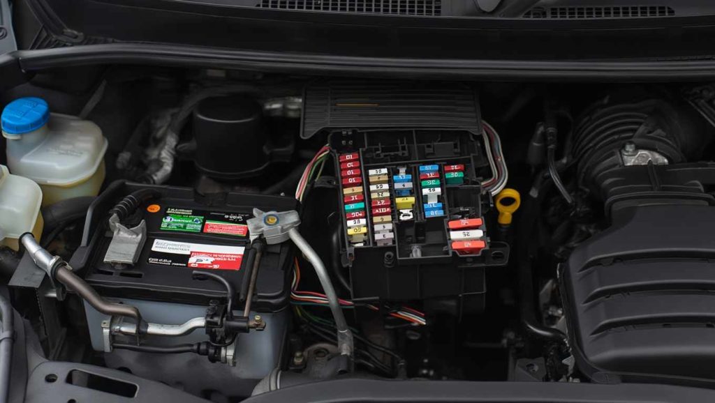Fusible compartiment moteur megane 3